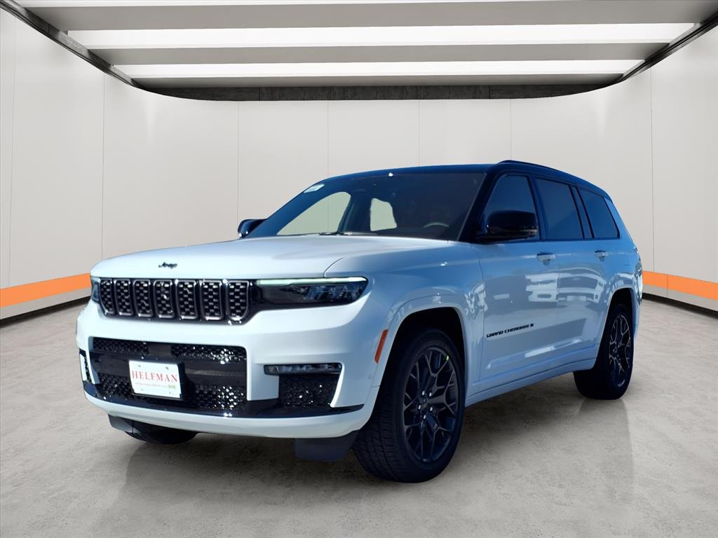 New 2025 Bright White Clear-Coat Exterior Paint Jeep Summit image 4