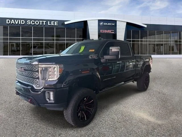 Used 2021 EBONY TWILIGHT METALLIC GMC Denali image 4
