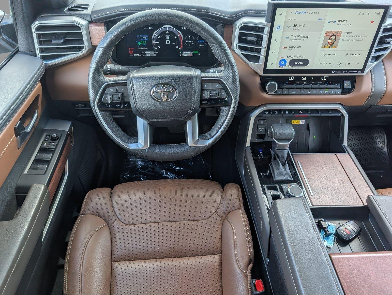 Used 2024 Celestial Silver Metallic Toyota 1794 Edition Hybrid image 32