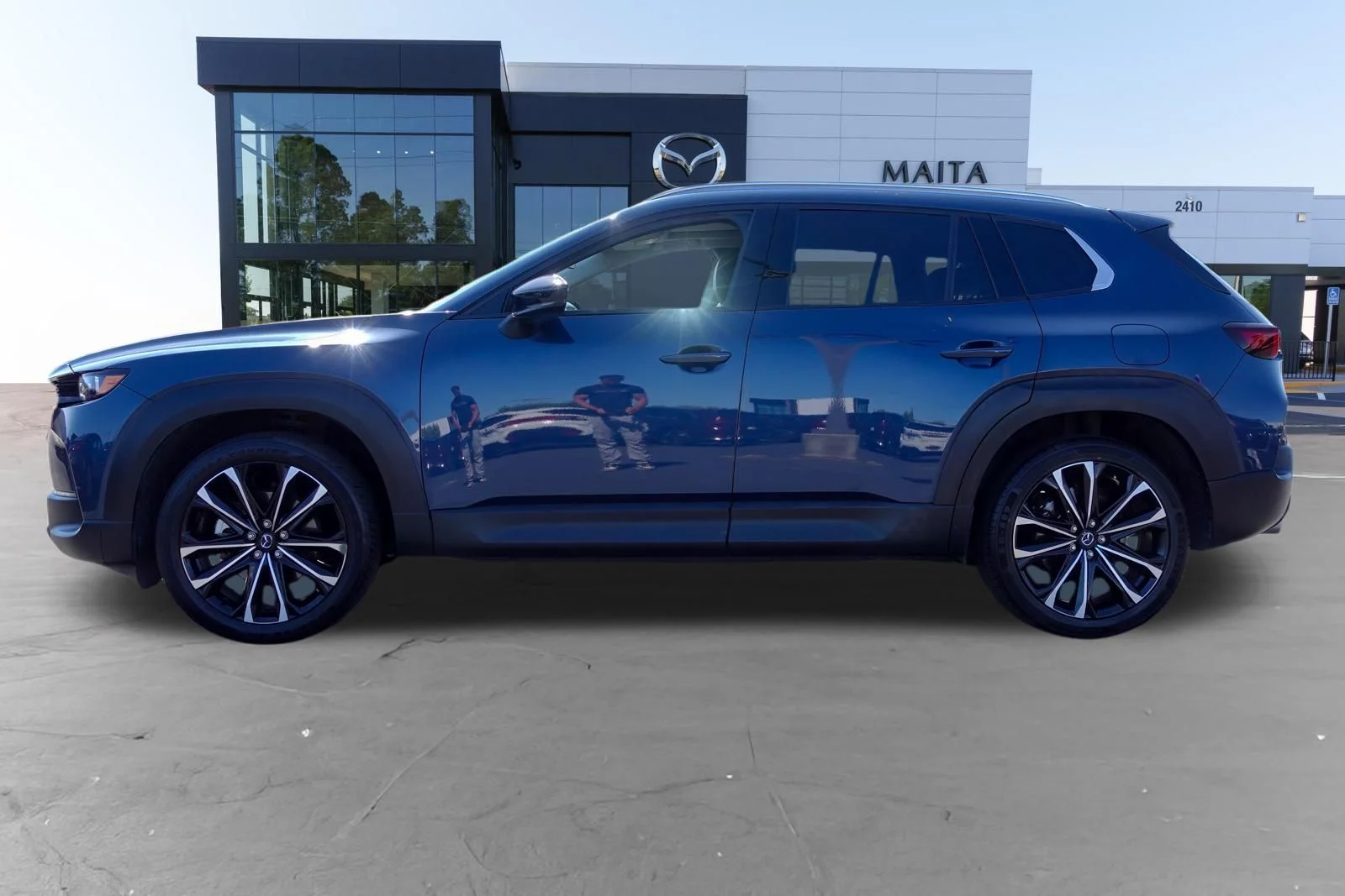 Certified Used 2025 Ingot Blue Metallic Mazda 2.5 S Premium Plus Package image 8