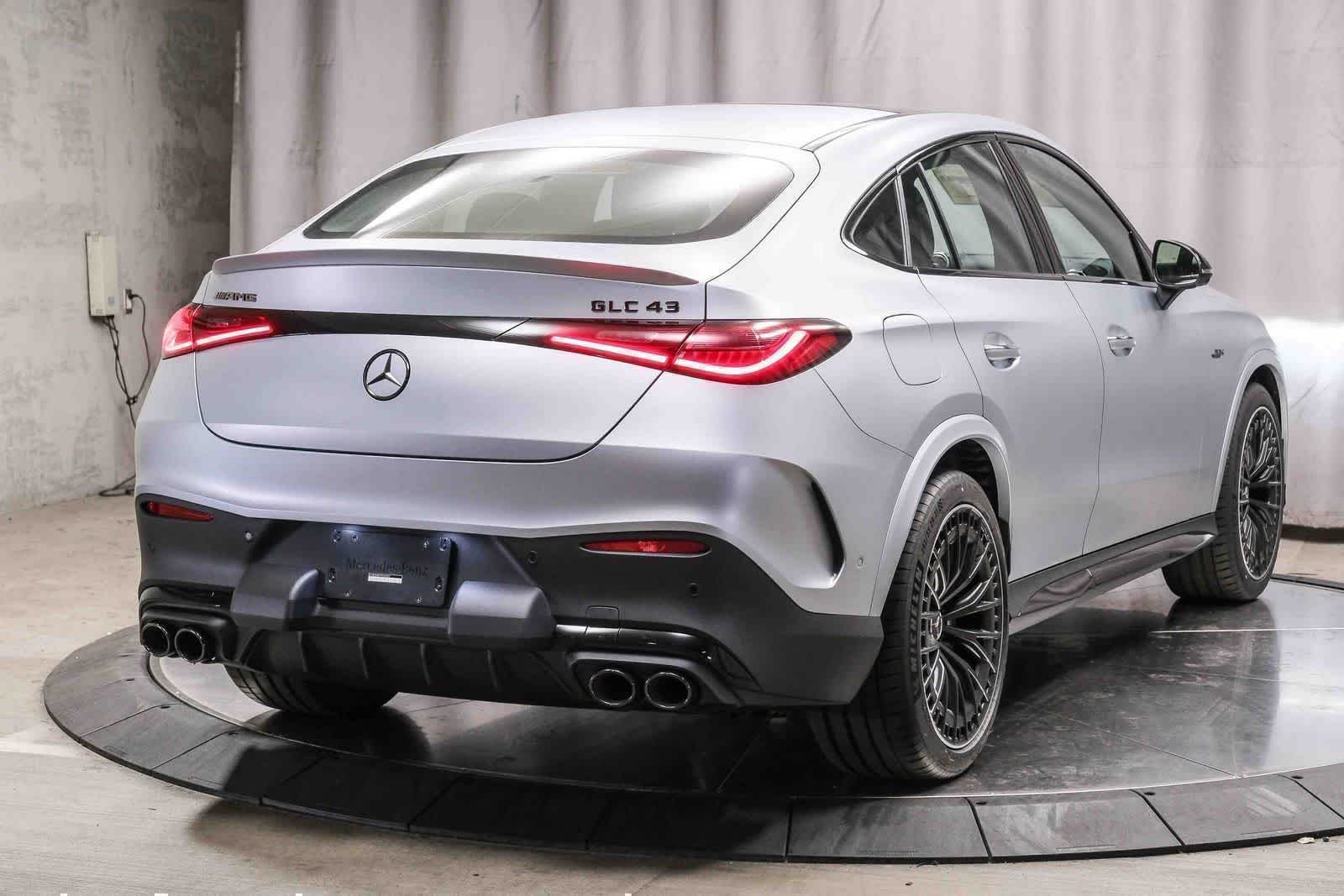 New 2026 MANUFAKTUR Cirrus Silver Magno Mercedes-Benz AMG® GLC 43 4MATIC Coupe image 45