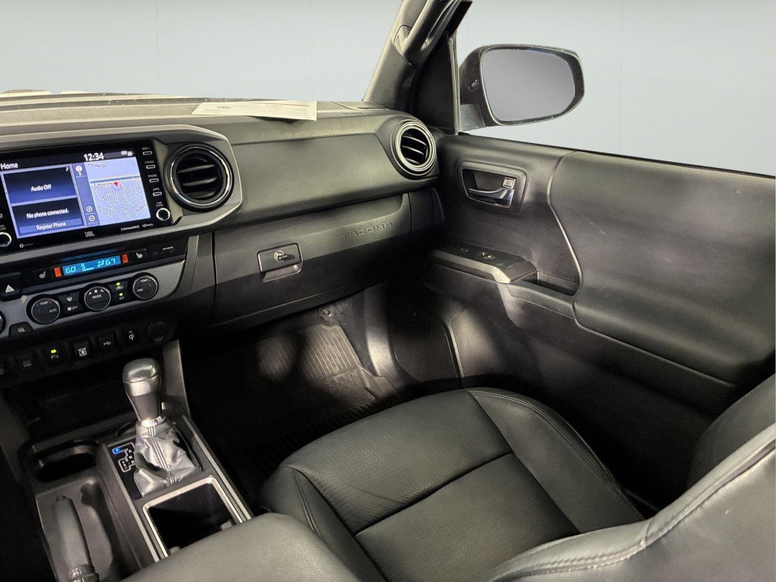 Used 2021 Midnight Black Metallic Toyota TRD Sport image 30