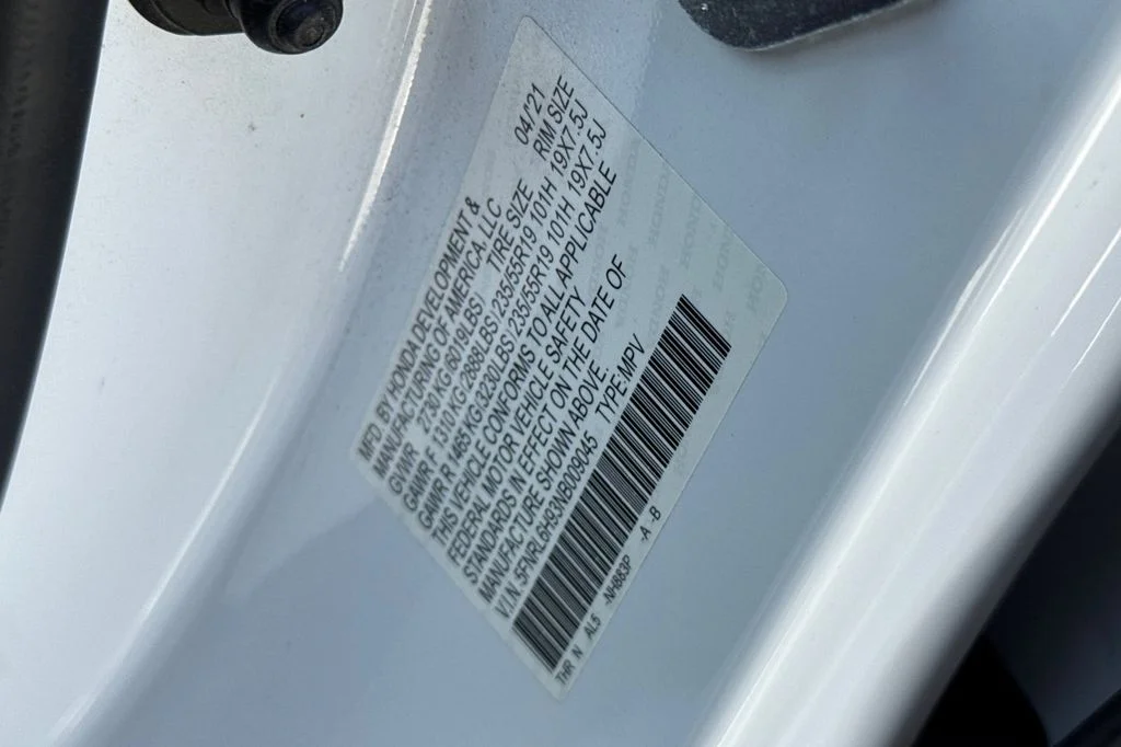 Used 2022 Platinum White Pearl Honda Elite image 33