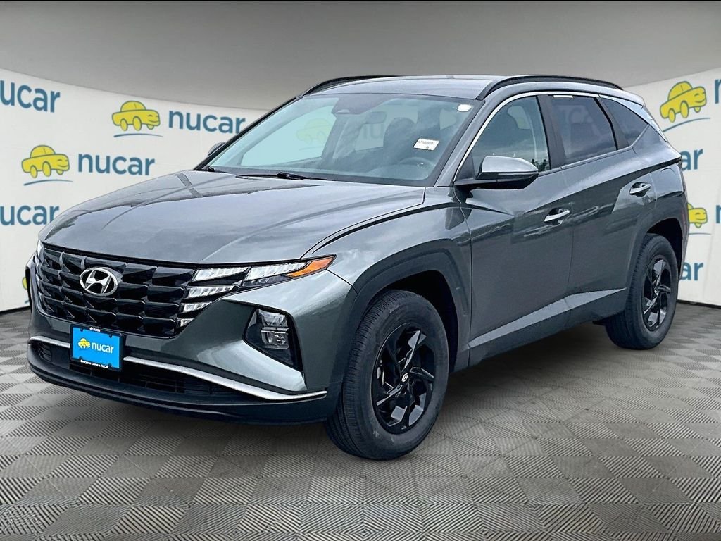 Used 2022 Amazon Gray Hyundai SEL image 3