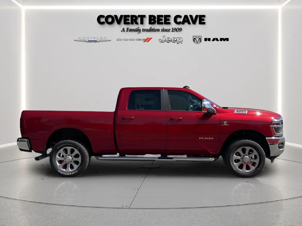 New 2026 Molten Red Pearl-Coat Exterior Paint RAM Laramie image 14