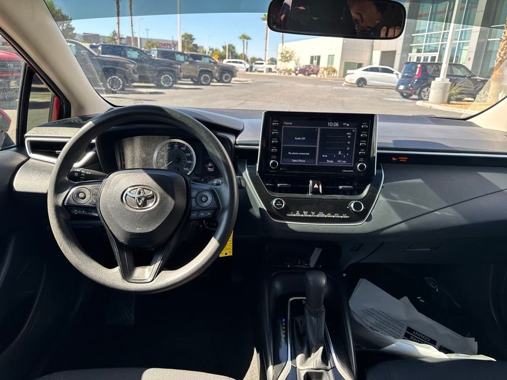 Used 2021 Red Toyota LE image 19