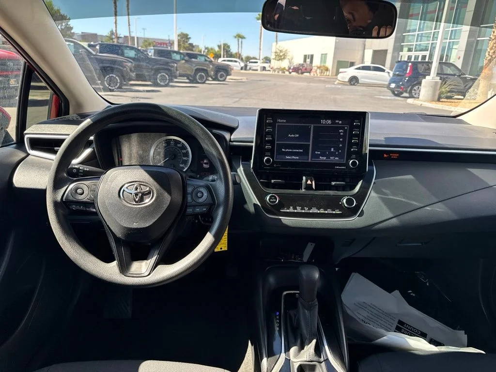 Used 2021 Red Toyota LE image 19