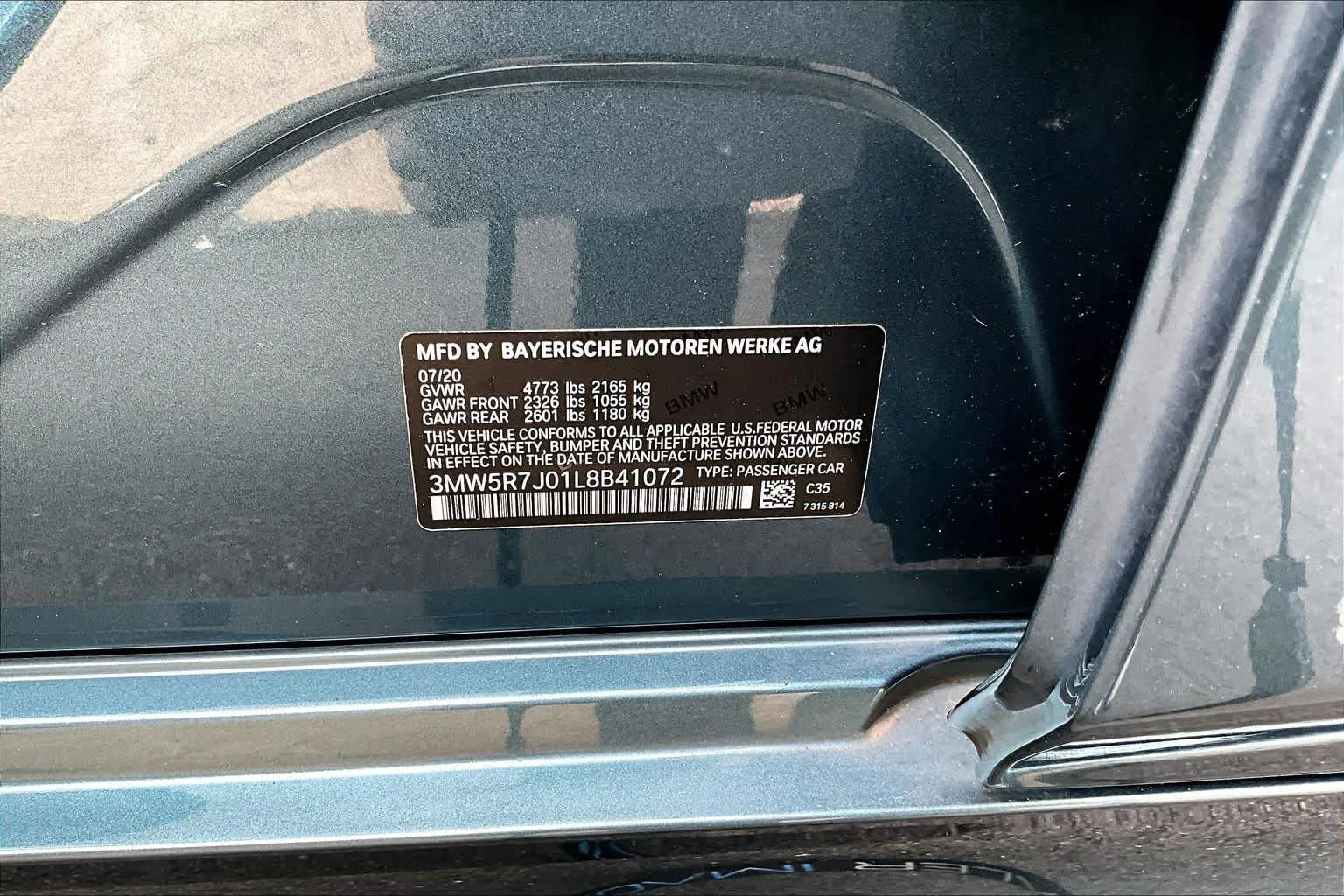 Used 2020 Blue Ridge Mountain Metallic BMW 330i xDrive image 34