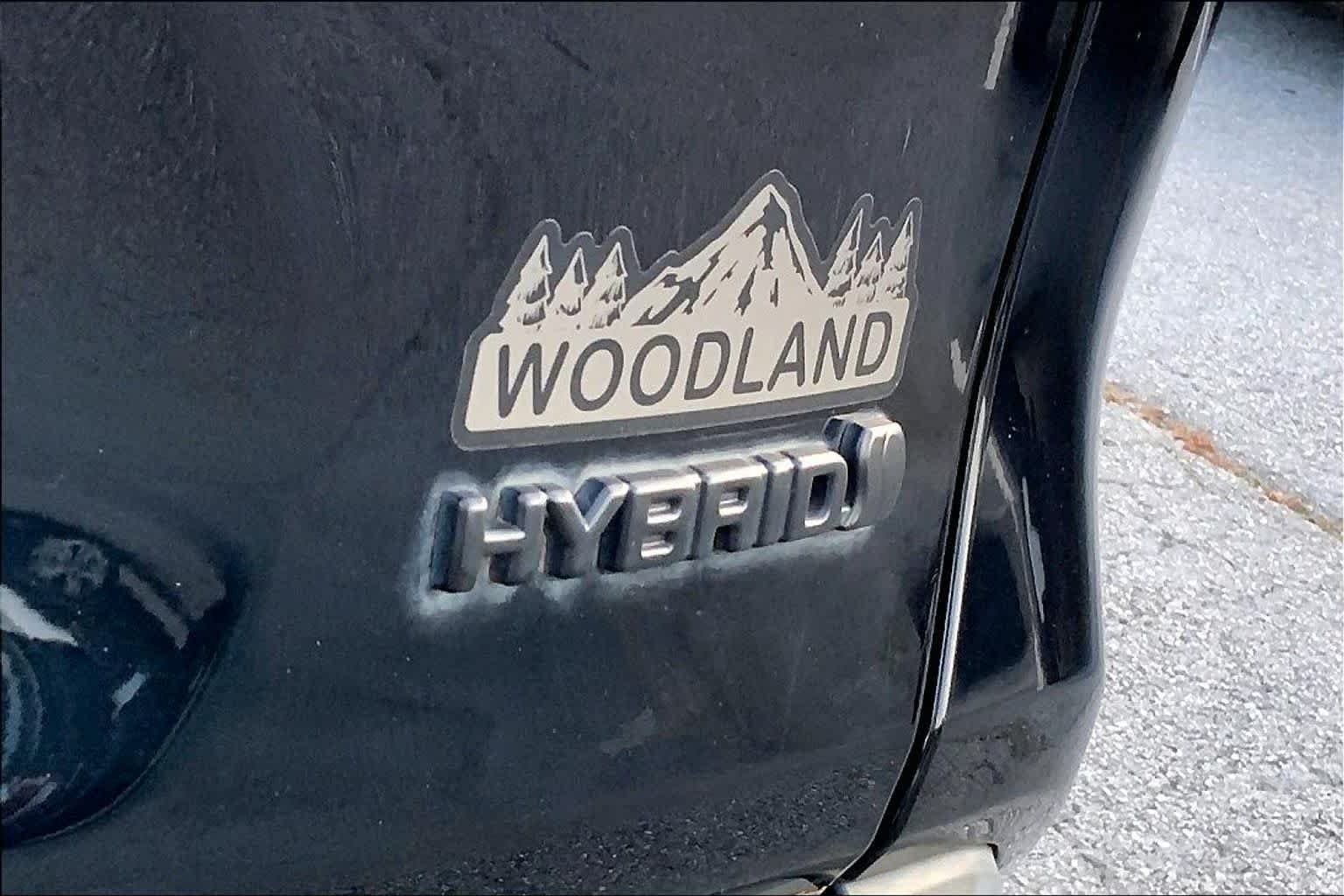 Used 2023 Midnight Black Metallic Toyota Hybrid Woodland image 9