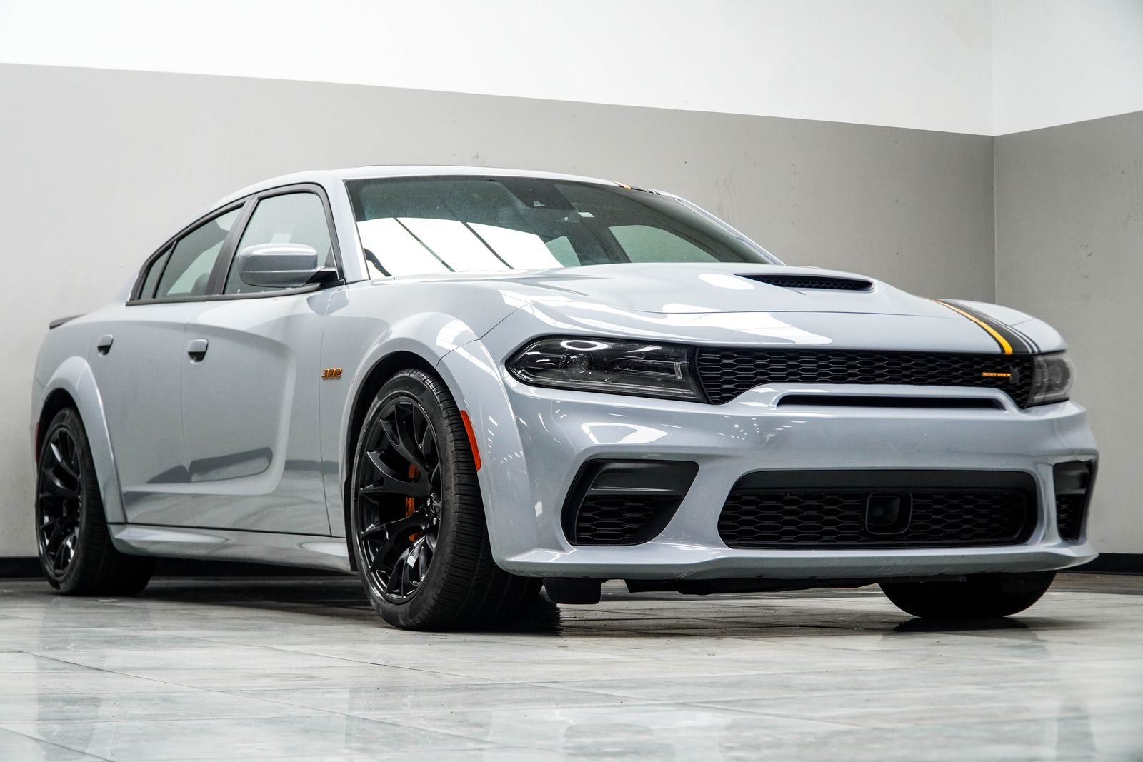 Used 2022 Gray Dodge R/T Scat Pack Widebody image 4