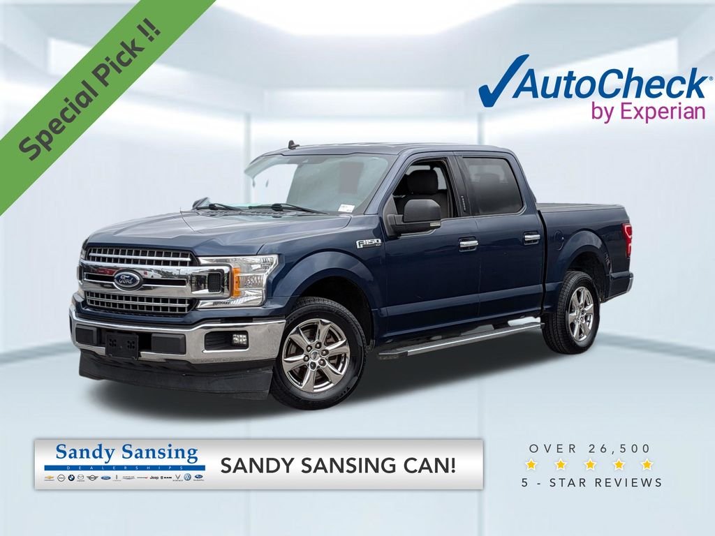 Used 2019 Blue Ford XLT image 1