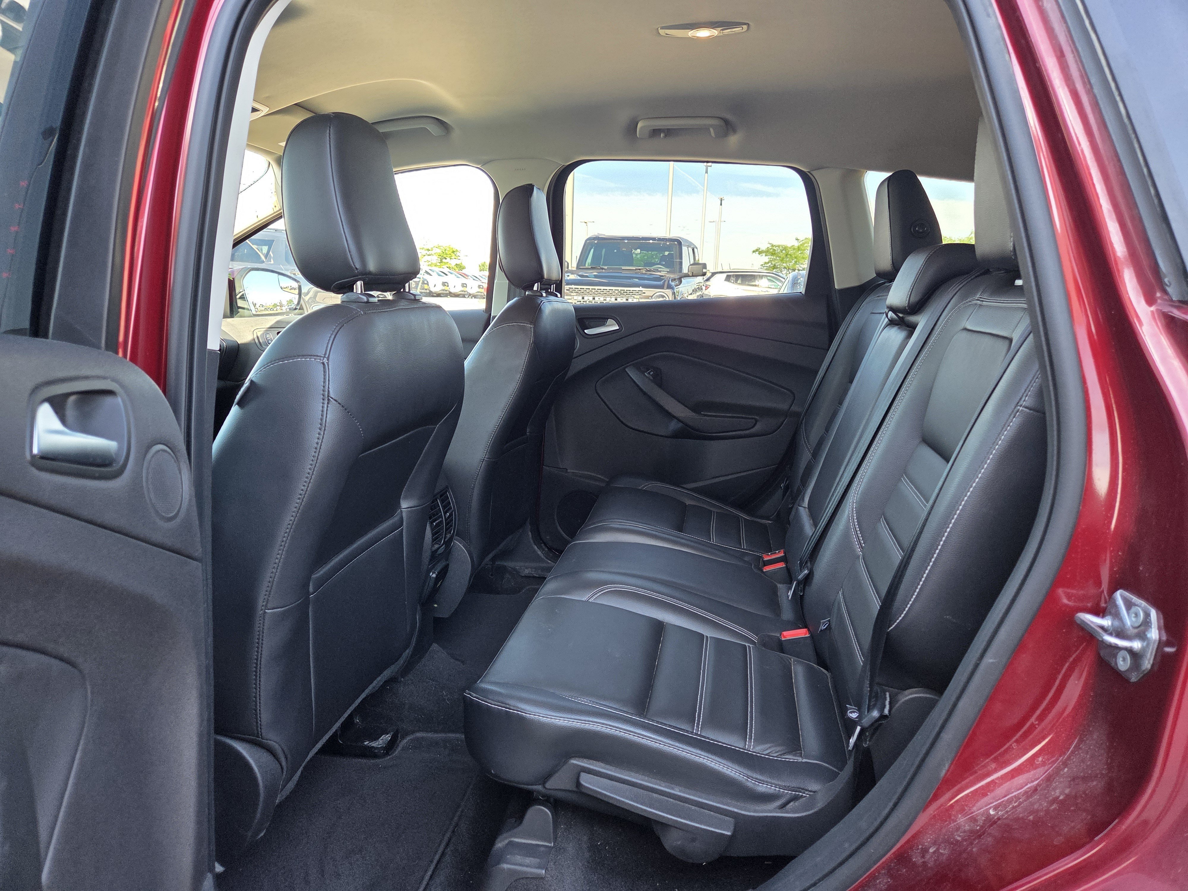 Used 2018 Red Ford Titanium image 8