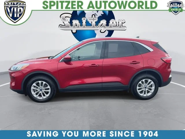 Used 2020 Rapid Red Metallic Tinted Clearcoat Ford SE image 6