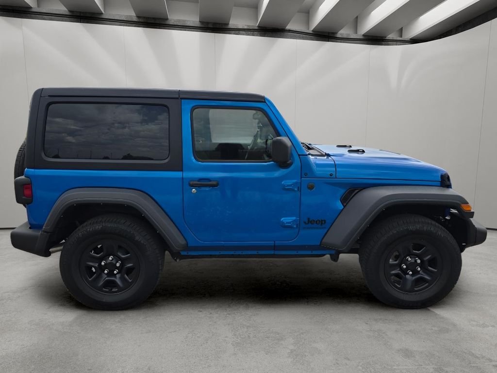 Used 2024 Hydro Blue Pearlcoat Jeep Sport image 6
