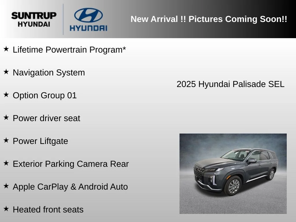 Used 2025 Steel Graphite Hyundai SEL image 5