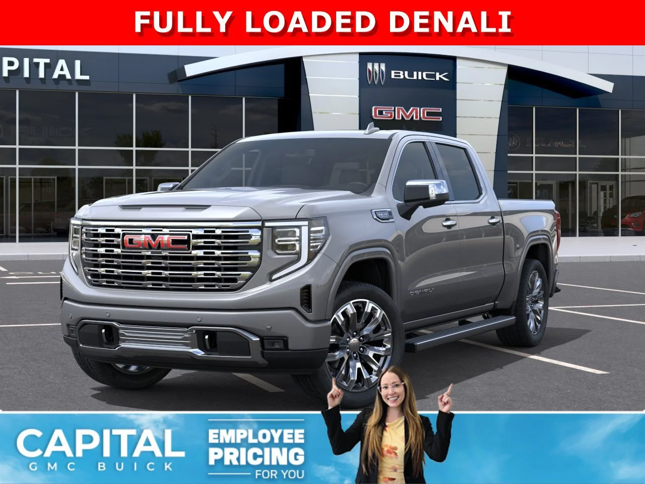 New 2026 STERLING METALLIC GMC Denali image 1