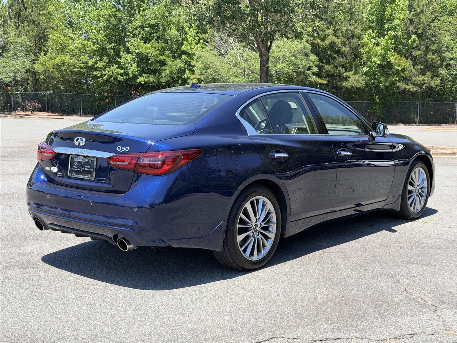Used 2023 Grand Blue INFINITI LUXE image 30