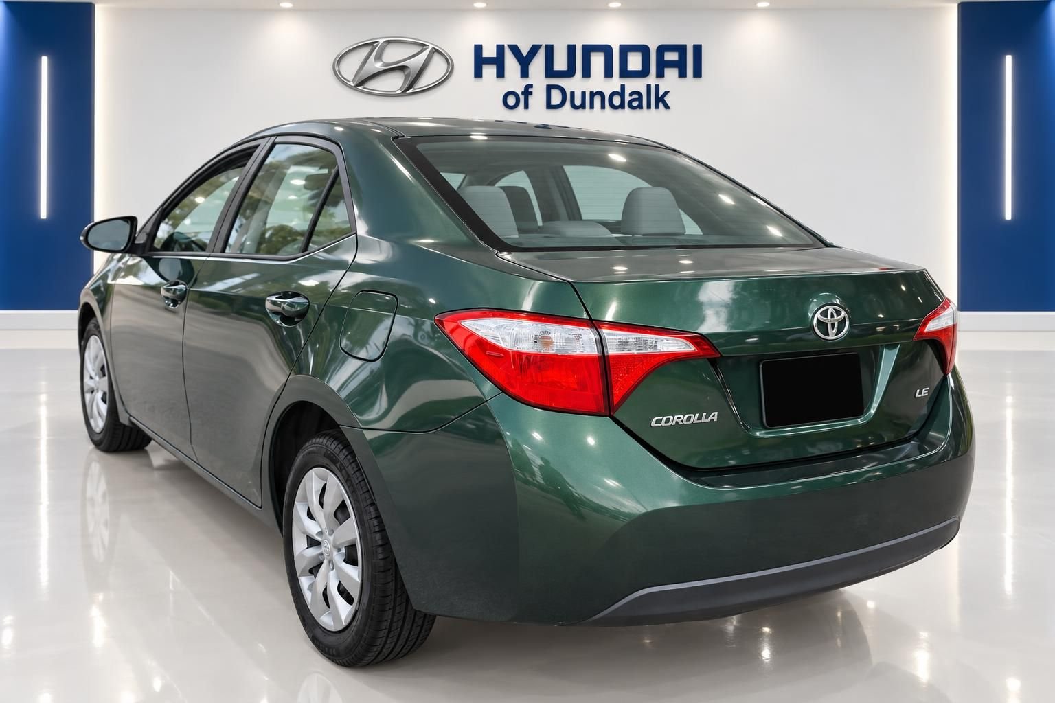 Used 2016 Green Toyota LE image 2
