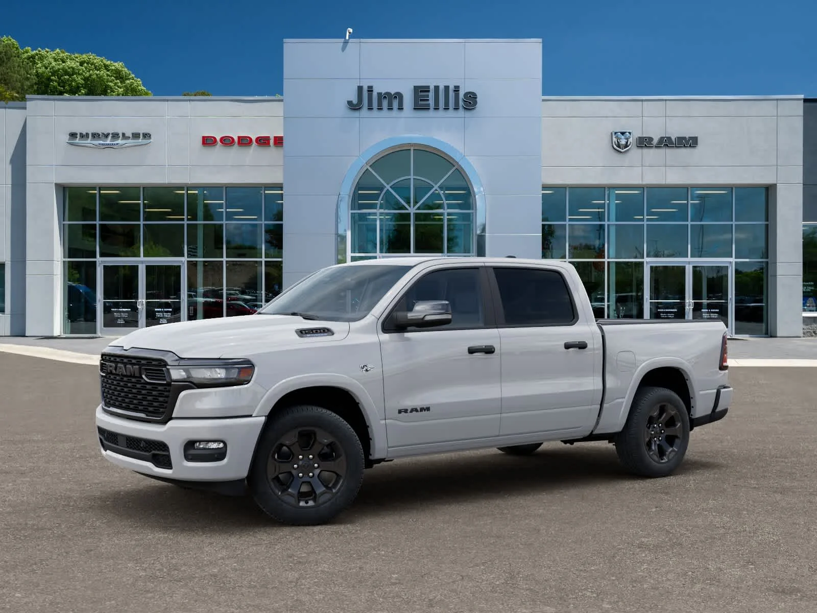 New 2026 Bright White Clearcoat Ram Big Horn image 2