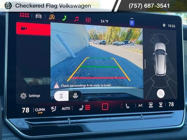 New 2026 White Volkswagen 2.0T SE R-Line Black image 37