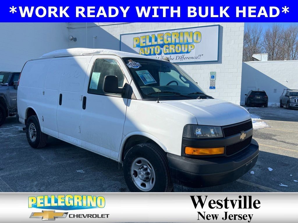 Summit White 2021 Chevrolet Express Cargo 2500 RWD Van Rear-Wheel Drive 8-Speed Automatic Overdrive