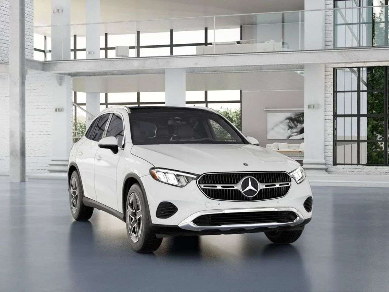 New 2027 Polar White Mercedes-Benz GLC 300 image 9