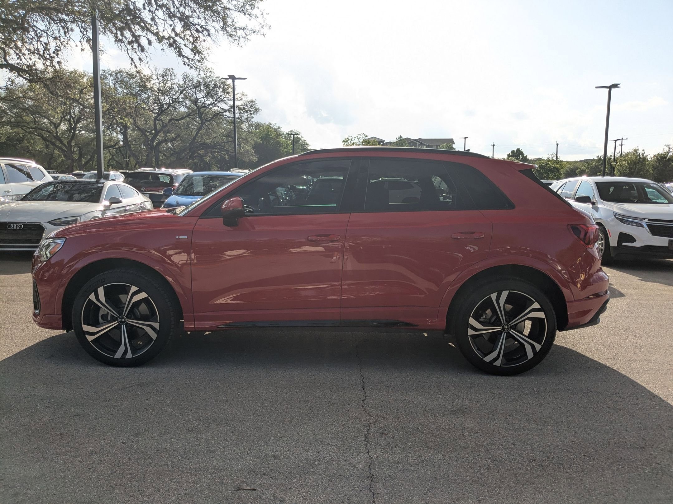 Used 2023 Red Audi S line Premium Plus image 6