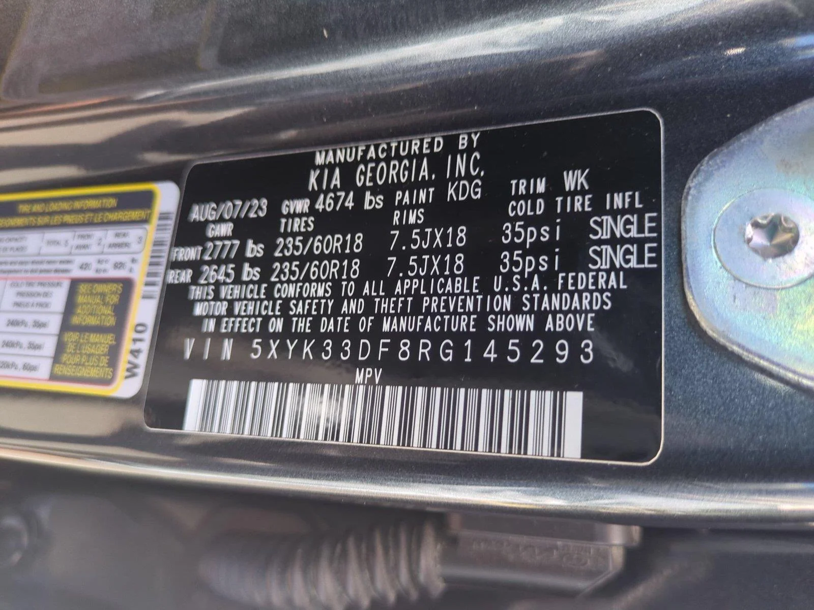 Used 2024 Steel Gray Kia EX image 42