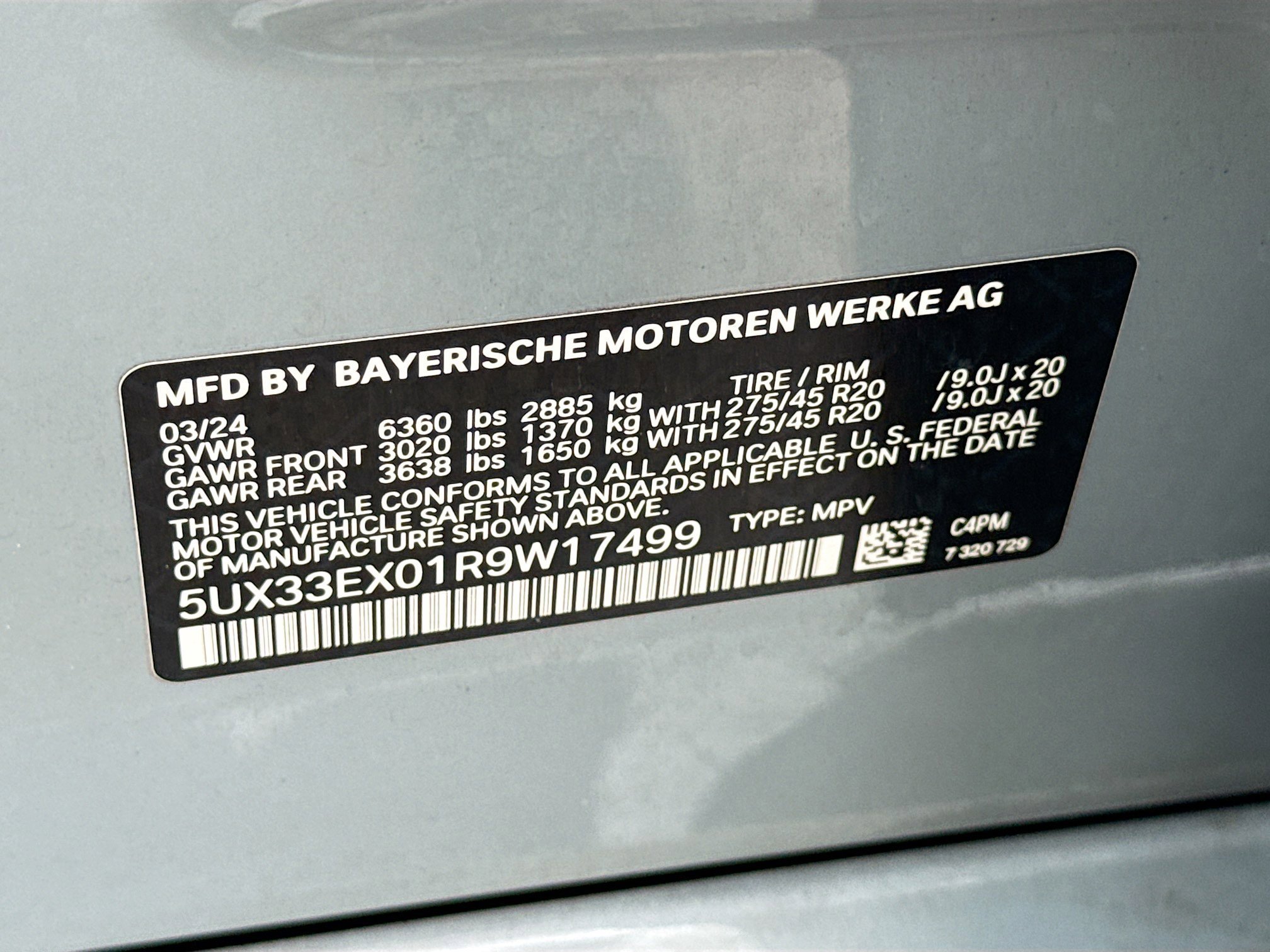 Used 2024 Gray Metallic BMW xDrive40i image 44