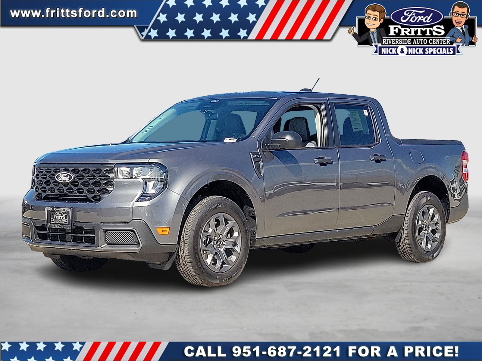 New 2026 Carbonized Gray Metallic Ford XLT image 1