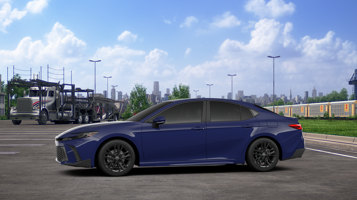 New 2026 Reservoir Blue Toyota SE image 3