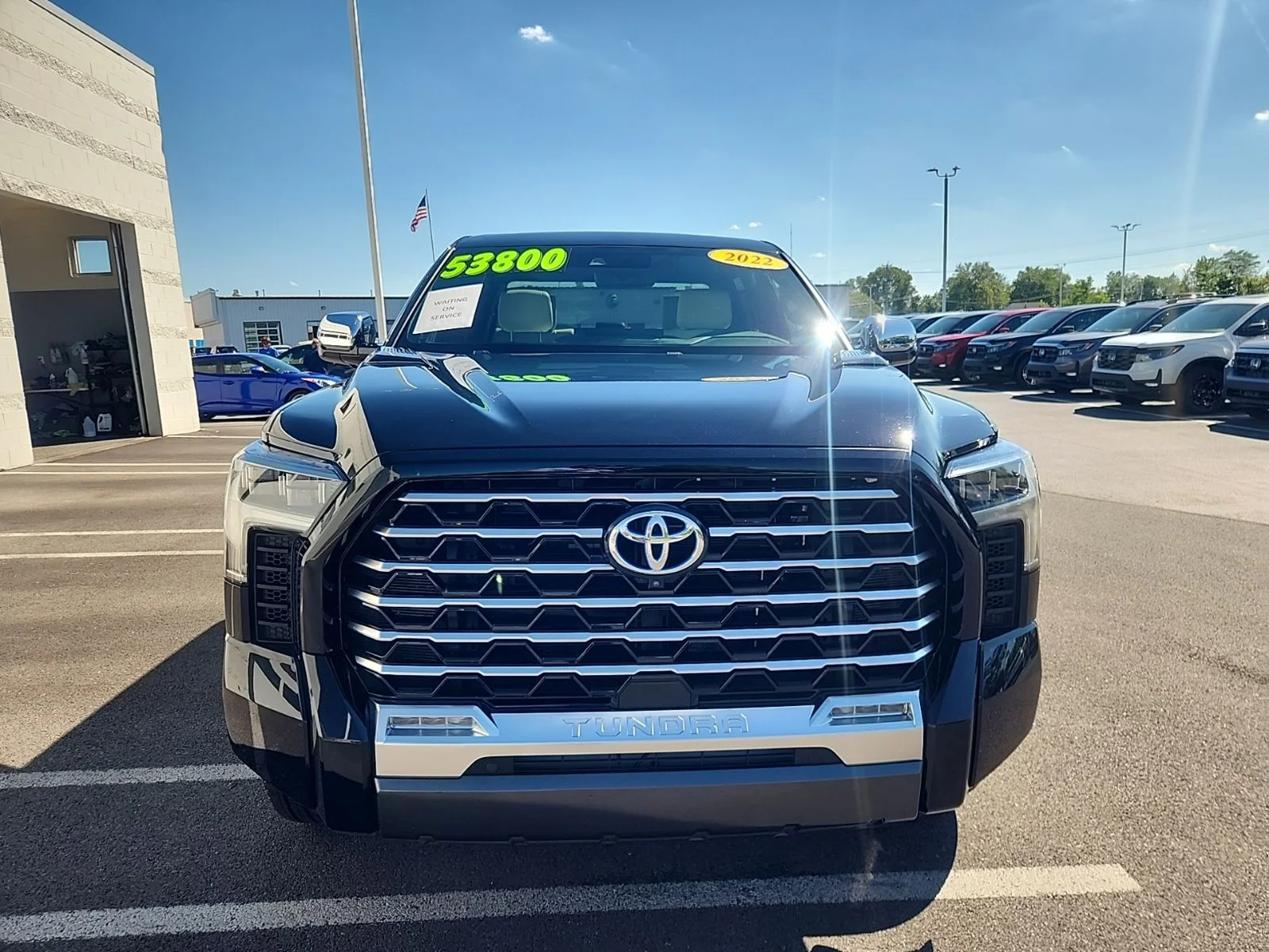 Used 2022 Black Toyota Capstone image 9