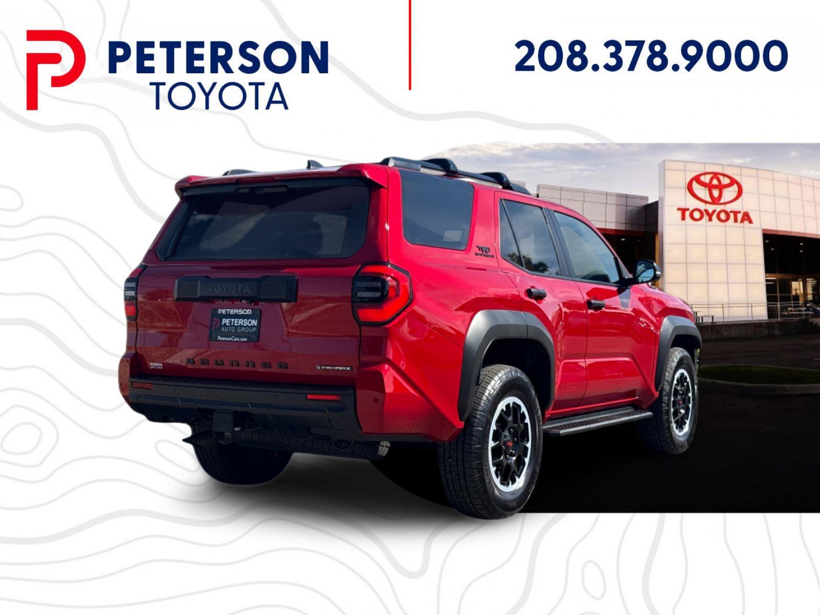Used 2025 Red Toyota TRD Off Road Premium image 3