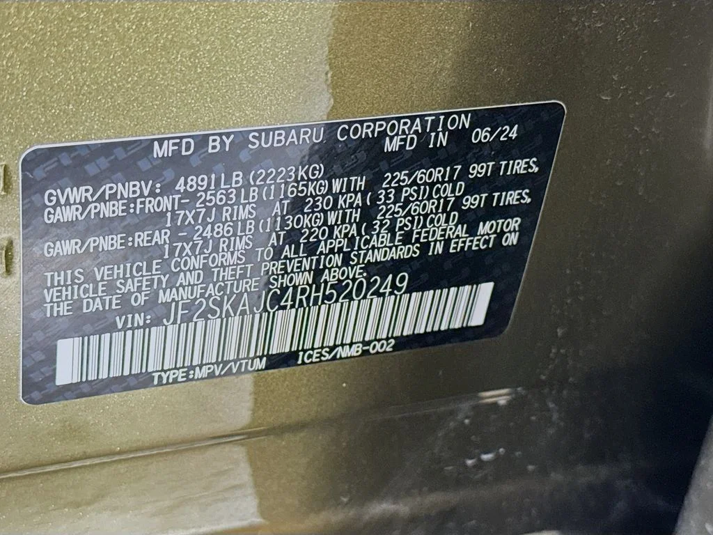 Certified Used 2024 Brown Subaru Wilderness image 43