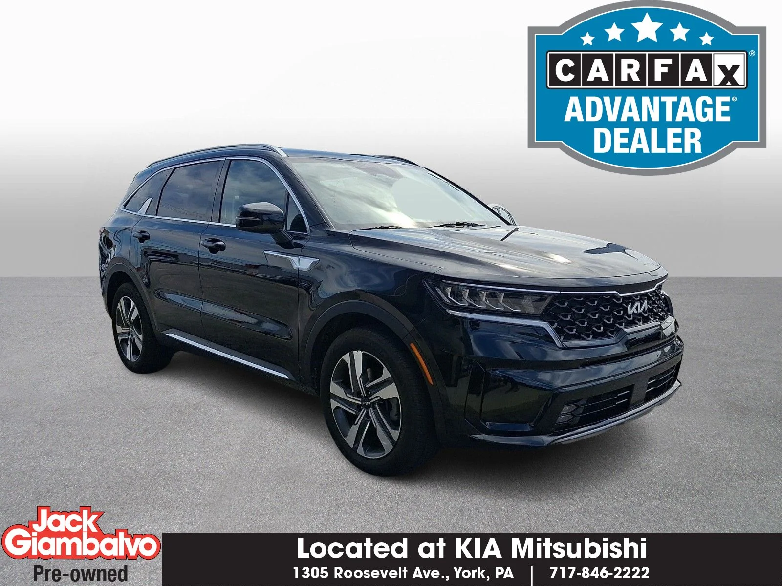 Certified Used 2023 Black Kia EX image 1