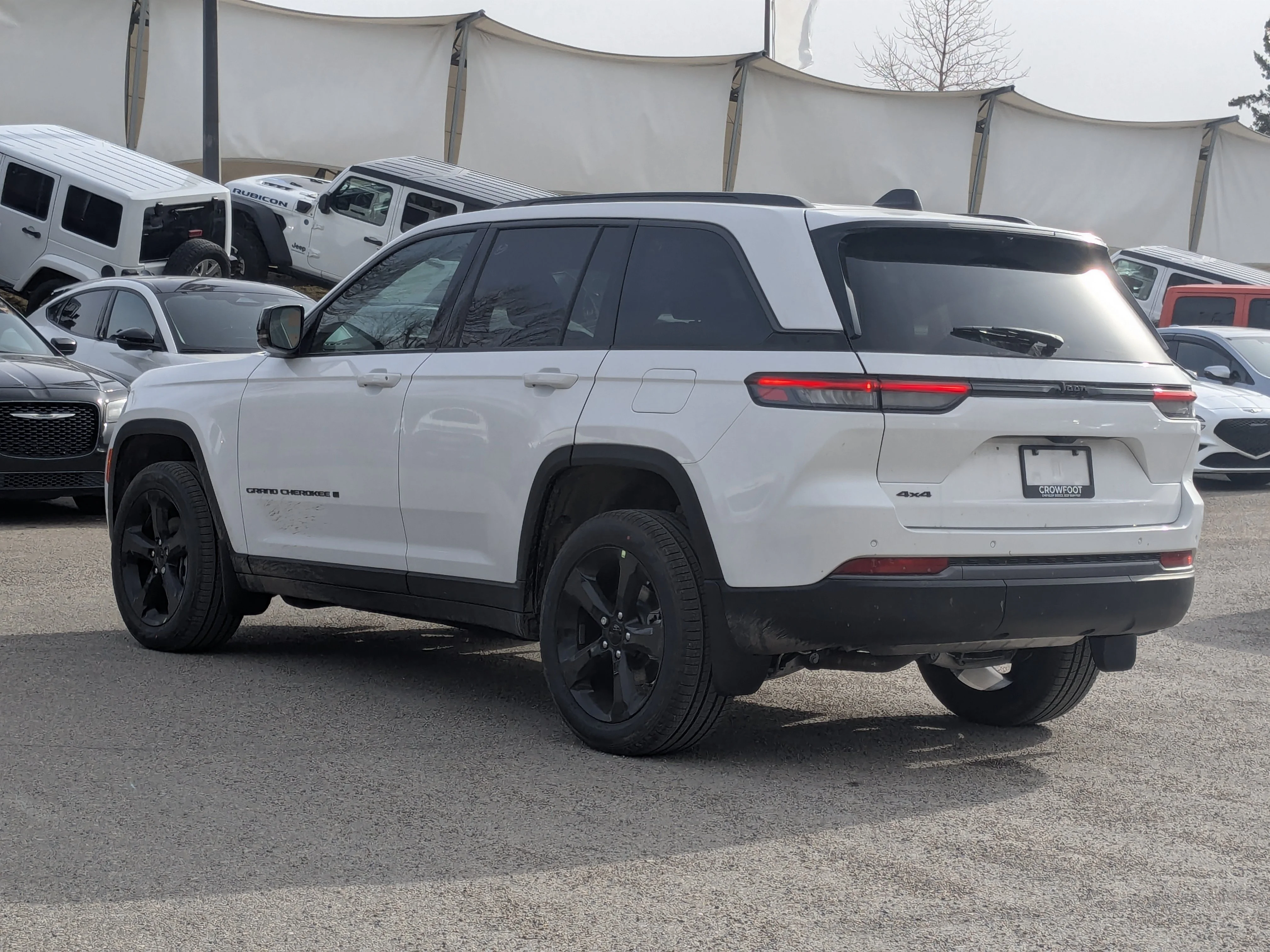 New 2026 White Jeep 85th Anniversary - - $12K Pref Pkg 2C7 - Pano Sunroof - 2nd Row Heated Seats - Leatherette & More! image 6