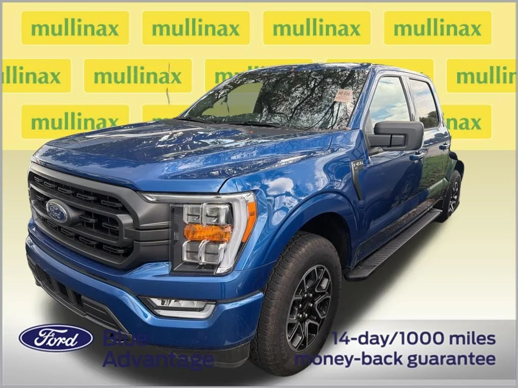 Certified Used 2023 Blue Ford XLT image 4
