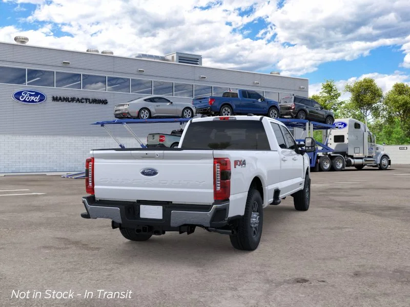 New 2026 Star White Metallic Tri-Coat Ford Lariat image 8
