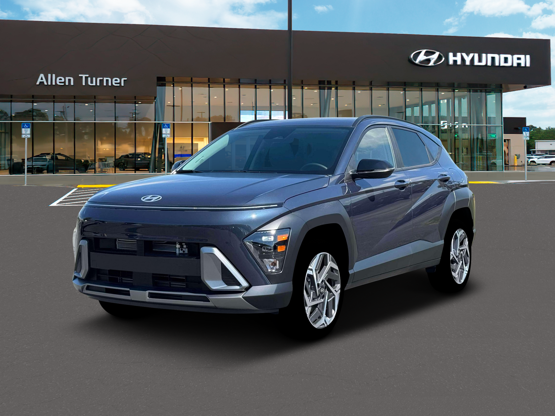 New 2026 Denim Blue Pearl Hyundai SEL Premium FWD image 1