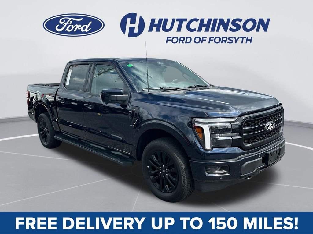 New 2026 Blue Ford Lariat image 1