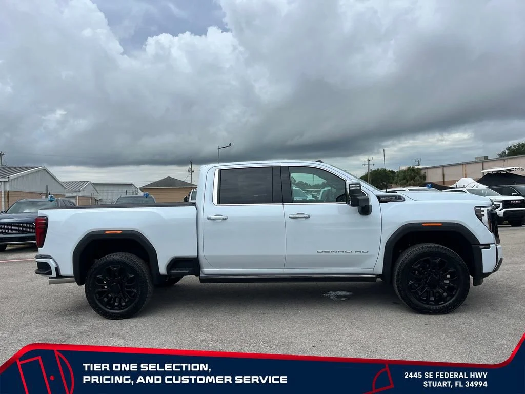 New 2026 Glacier White Tricoat GMC Denali Ultimate image 8