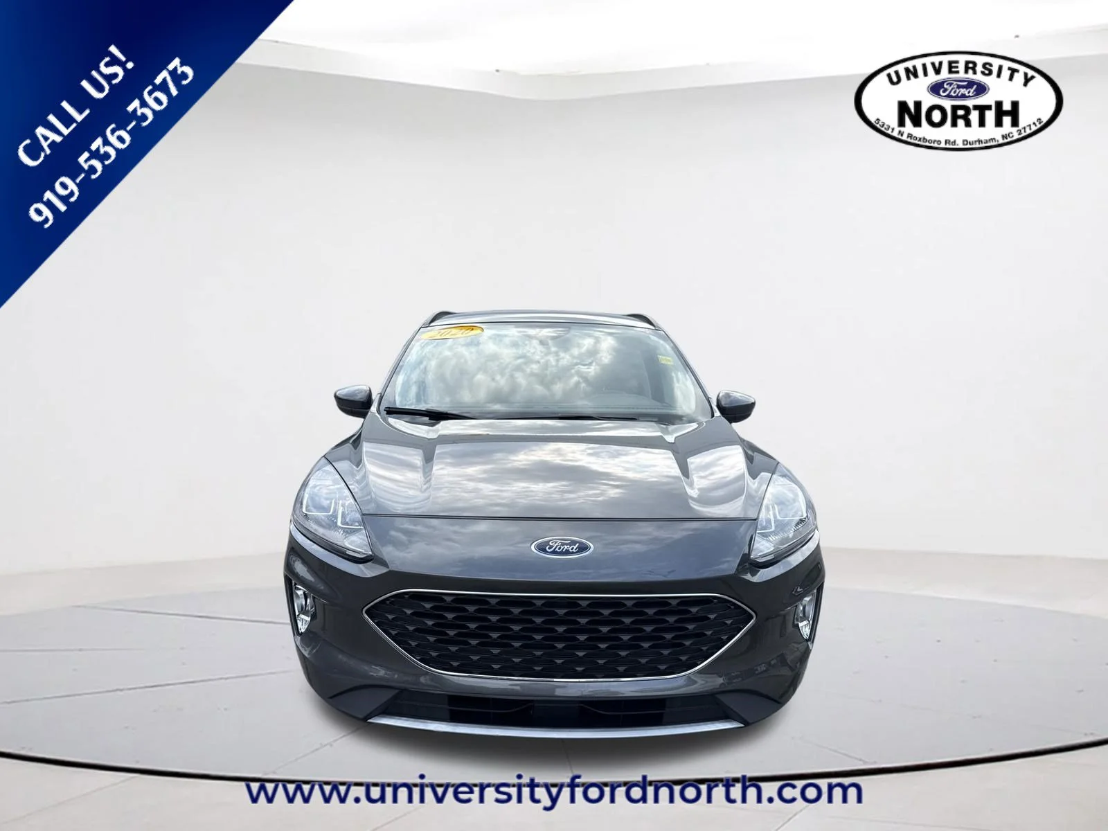 Used 2020 Magnetic Metallic Ford SEL image 2