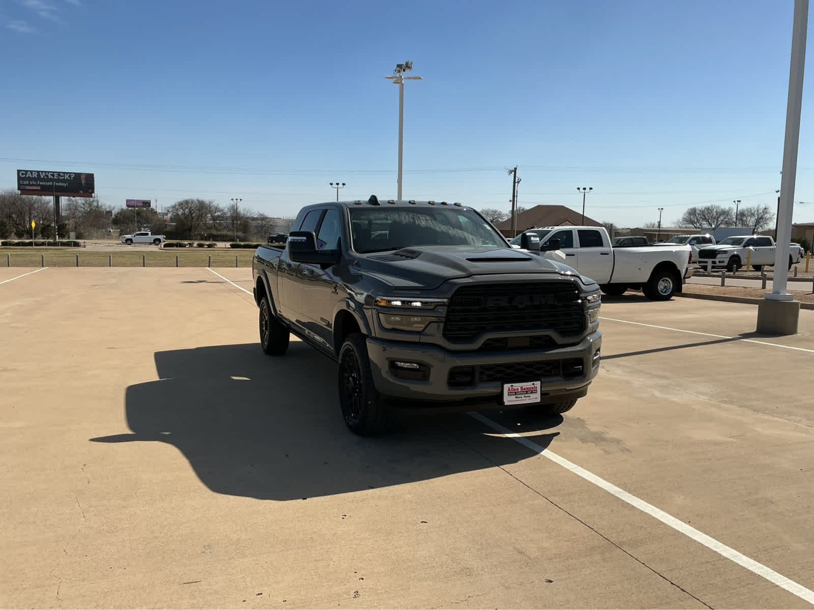 New 2026 Ceramic Gray Clearcoat Ram Limited image 4