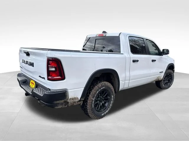 New 2026 Bright White Clear-Coat Exterior Paint RAM Rebel image 36