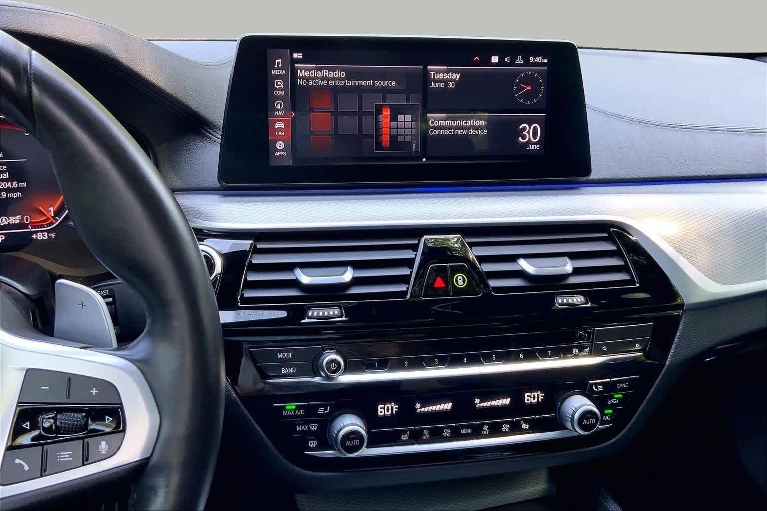 Used 2020 Black Sapphire Metallic BMW 530i xDrive image 6