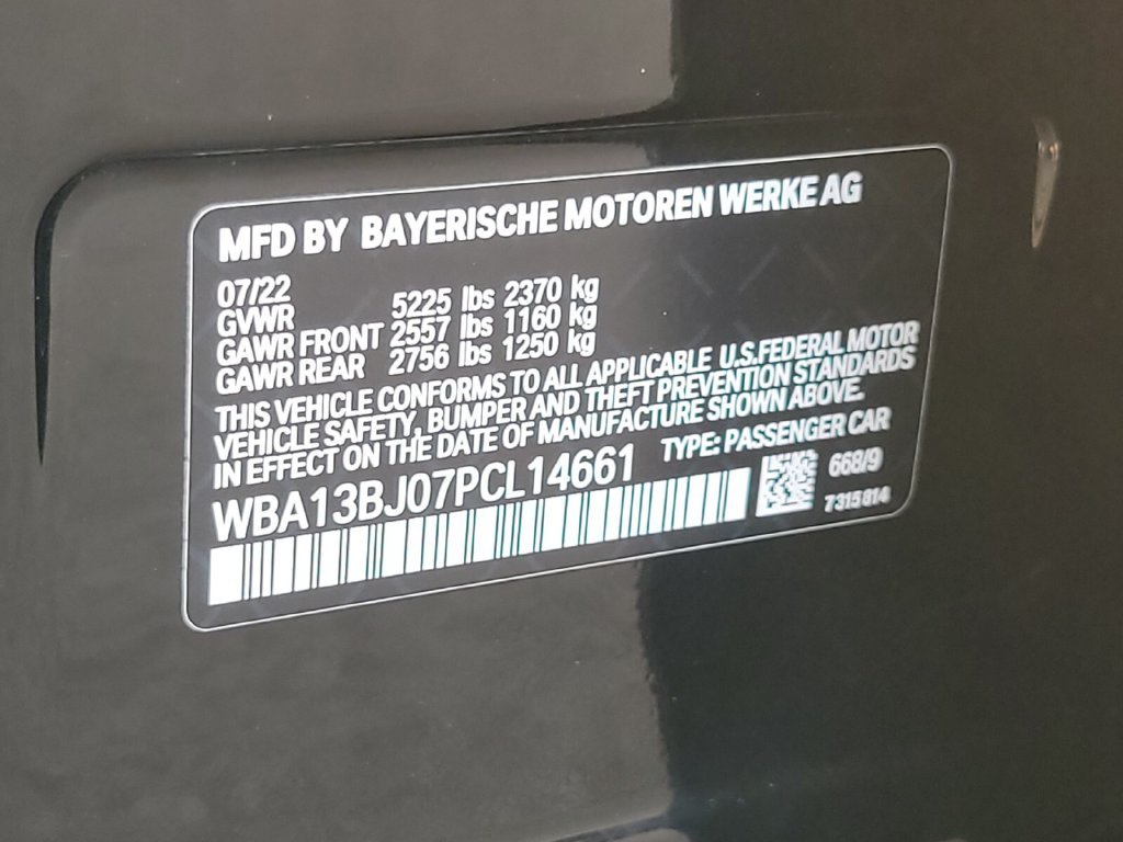 Used 2023 Black BMW 530i xDrive image 38