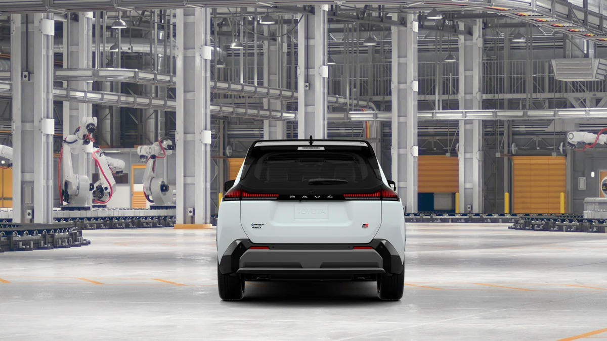New 2026 Wind Chill Pearl with Midnight Black Metallic roof Toyota GR SPORT image 8