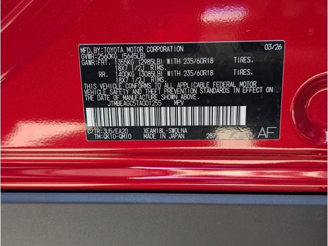 New 2026 ELEMENTAL RED PEARL Subaru Premium image 16