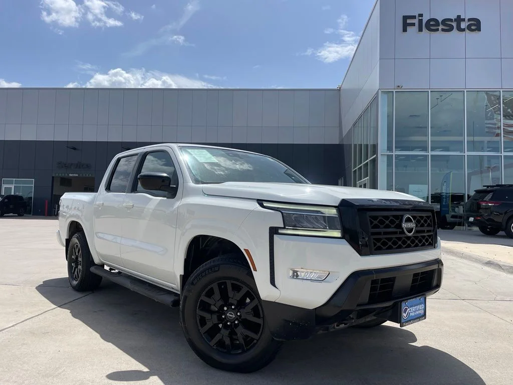 Certified Used 2023 White Nissan SV image 1