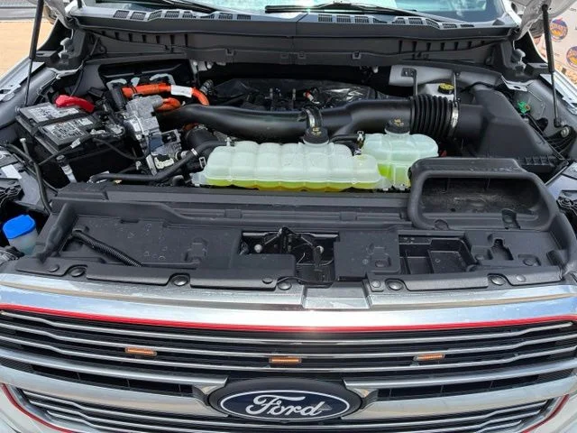 Used 2025 White Metallic Ford Platinum image 17